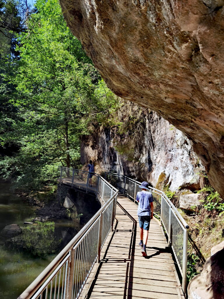 Schwarzachklamm nahe Nürnberg