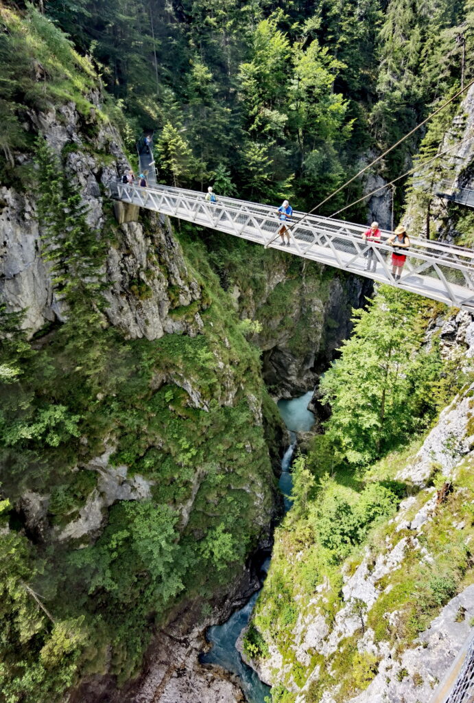 Leutaschklamm zwischen Mittenwald und Leutasch